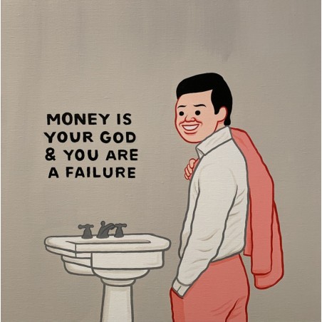 POSTER: MONEY IS YOUR GOD